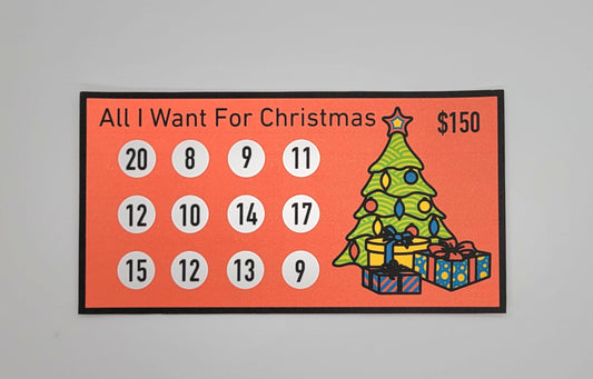 All I Want For Christmas Savings Challenge