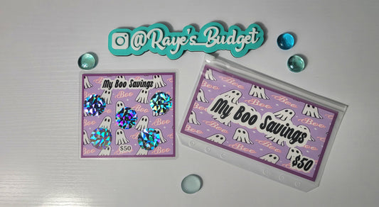 My Boo Savings Mini Laminated Challenge