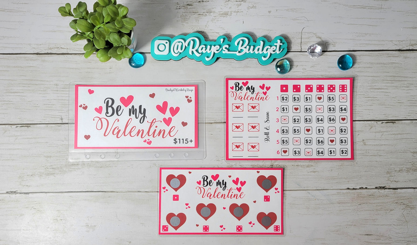 Be My Valentine - 3 Way Savings Challenge